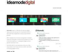 Tablet Screenshot of ideamode.com